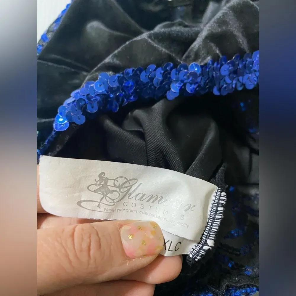 Glamour blue black